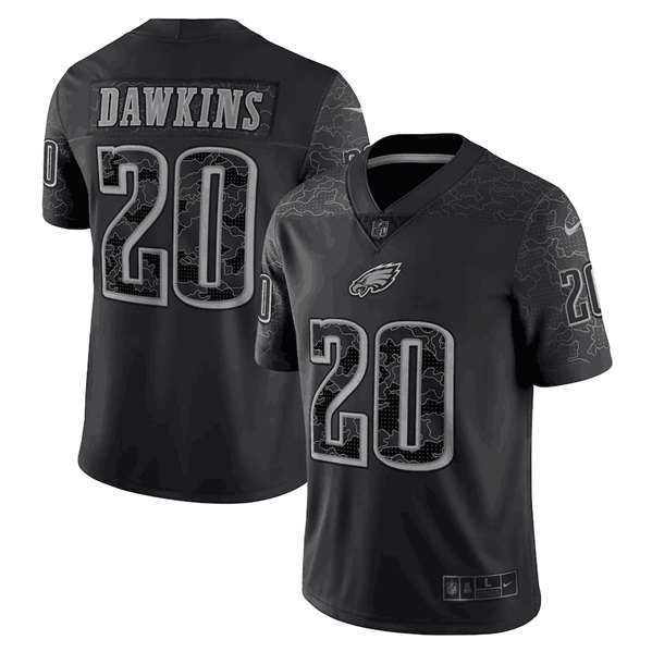 Men's Philadelphia Eagles #20 Brian Dawkins Black Reflective Limited Stitched Football Jersey,We sell and wholesale Men's Philadelphia Eagles #20 Brian Dawkins Black Reflective Limited Stitched Football Jersey on line form chian!